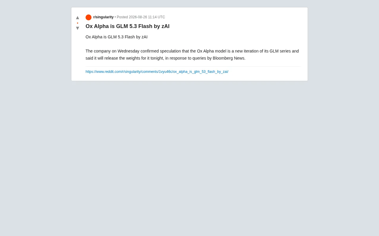 GLM 5.3 Flash Officially Confirmed: Zhipu AI Reveals Ox Alpha's True Identity and Releases Weights