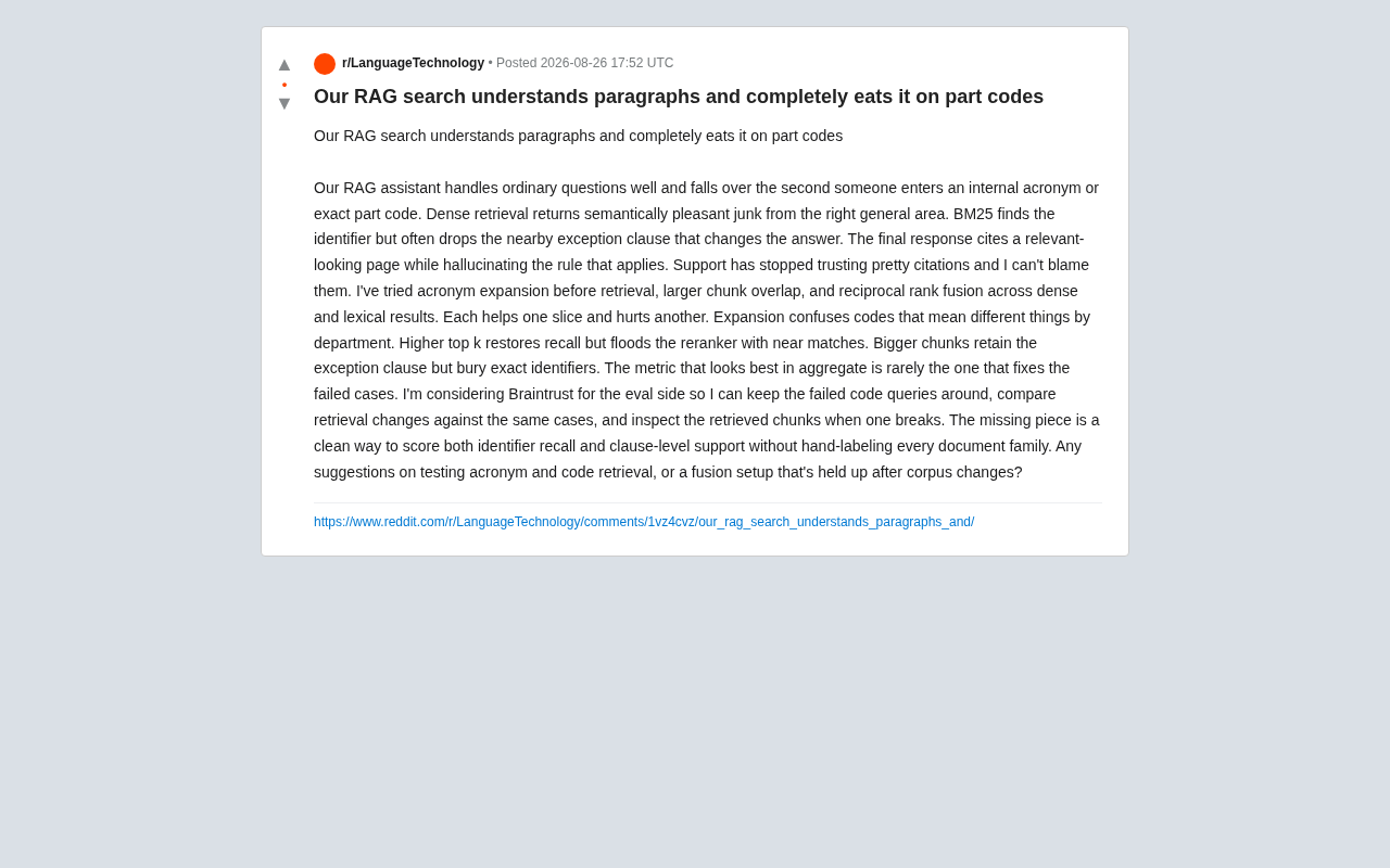 RAG Retrieval Pain Point: Strong Semantic Understanding but Weak Code Identification — How to Fix It