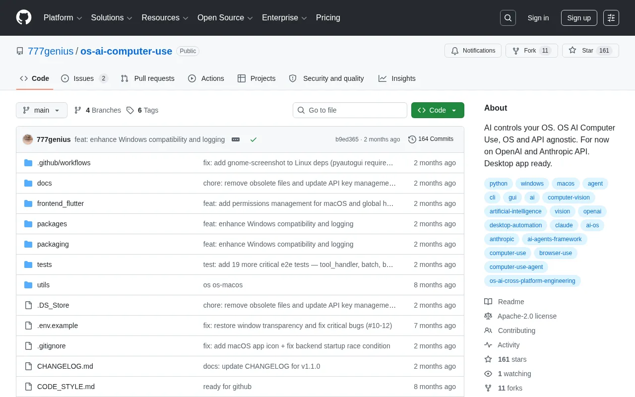 OS AI Computer Use: A Cross-Platform Open-Source AI Desktop Automation Tool Explained