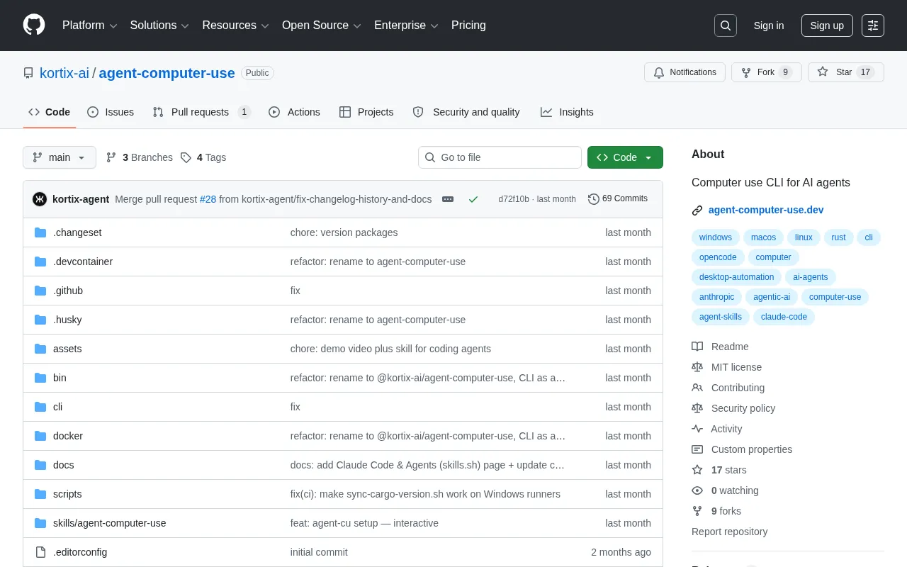 Kortix Open-Sources Agent Computer Use: A Rust-Powered CLI Tool for AI Computer Control