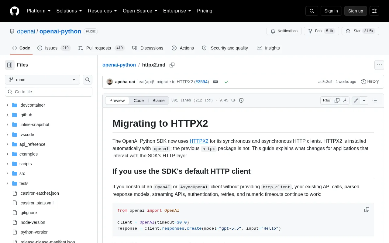 OpenAI's Migration to HTTPX: Why They Abandoned the requests Library