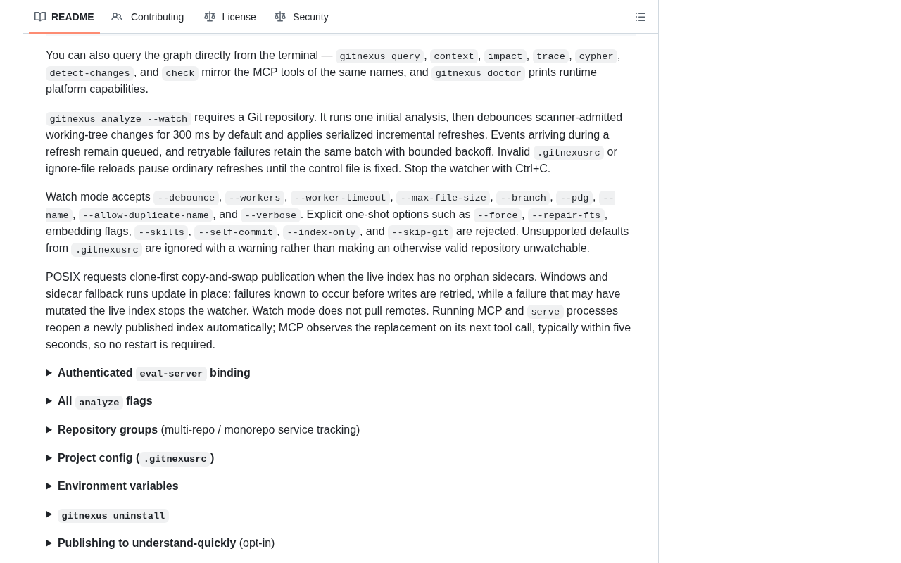 github source: abhigyanpatwari/GitNexus: GitNexus: The Zero-Server Code Intelligence Engine - GitNexus is a client-