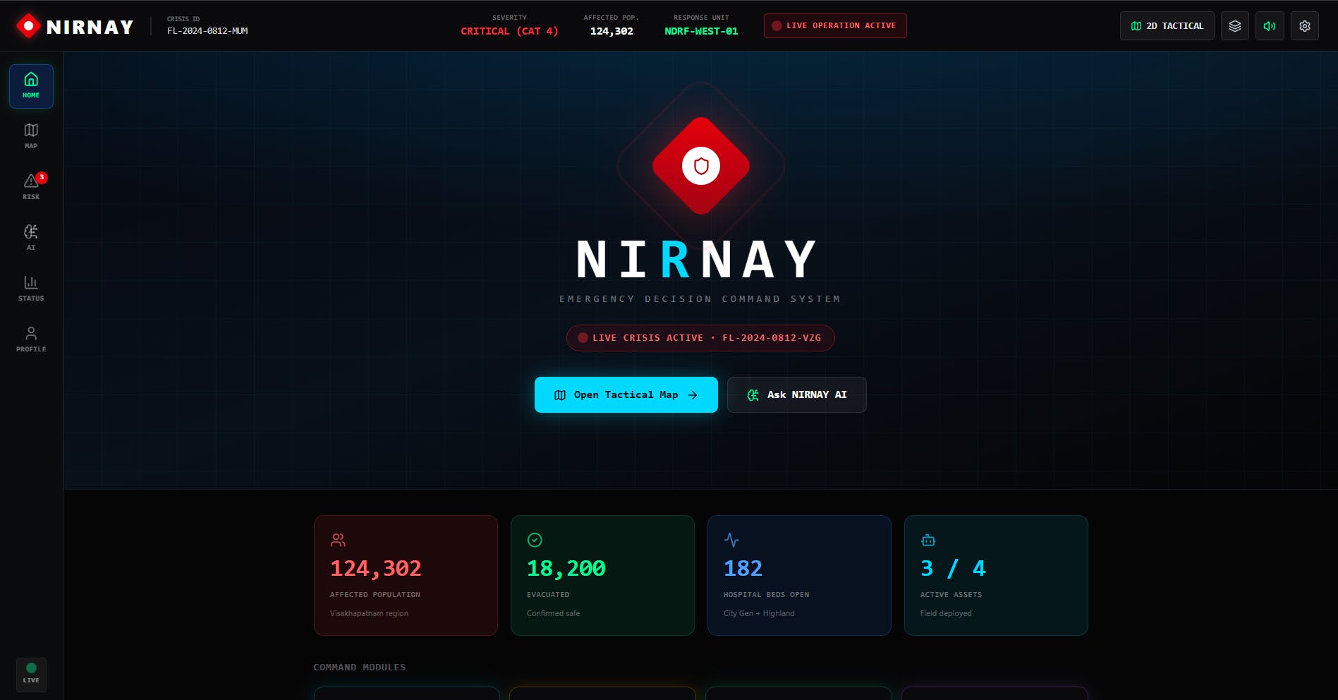NirnaY:AI驱动的应急决策支持系统,把混乱灾情数据变成清晰决策