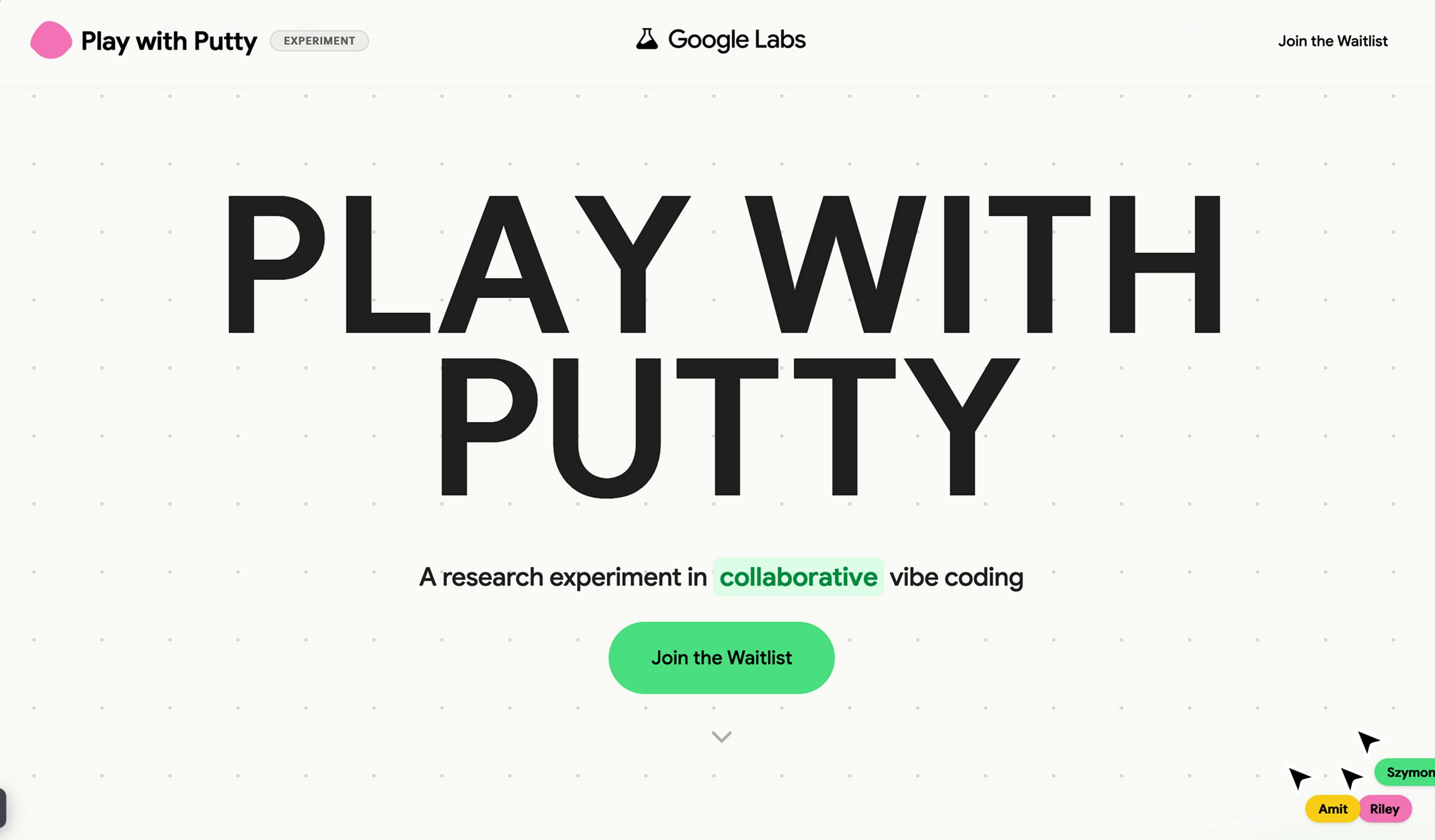 Play with Putty: A Collaborative Vibe Coding Tool That Keeps Your Creative Flow Intact