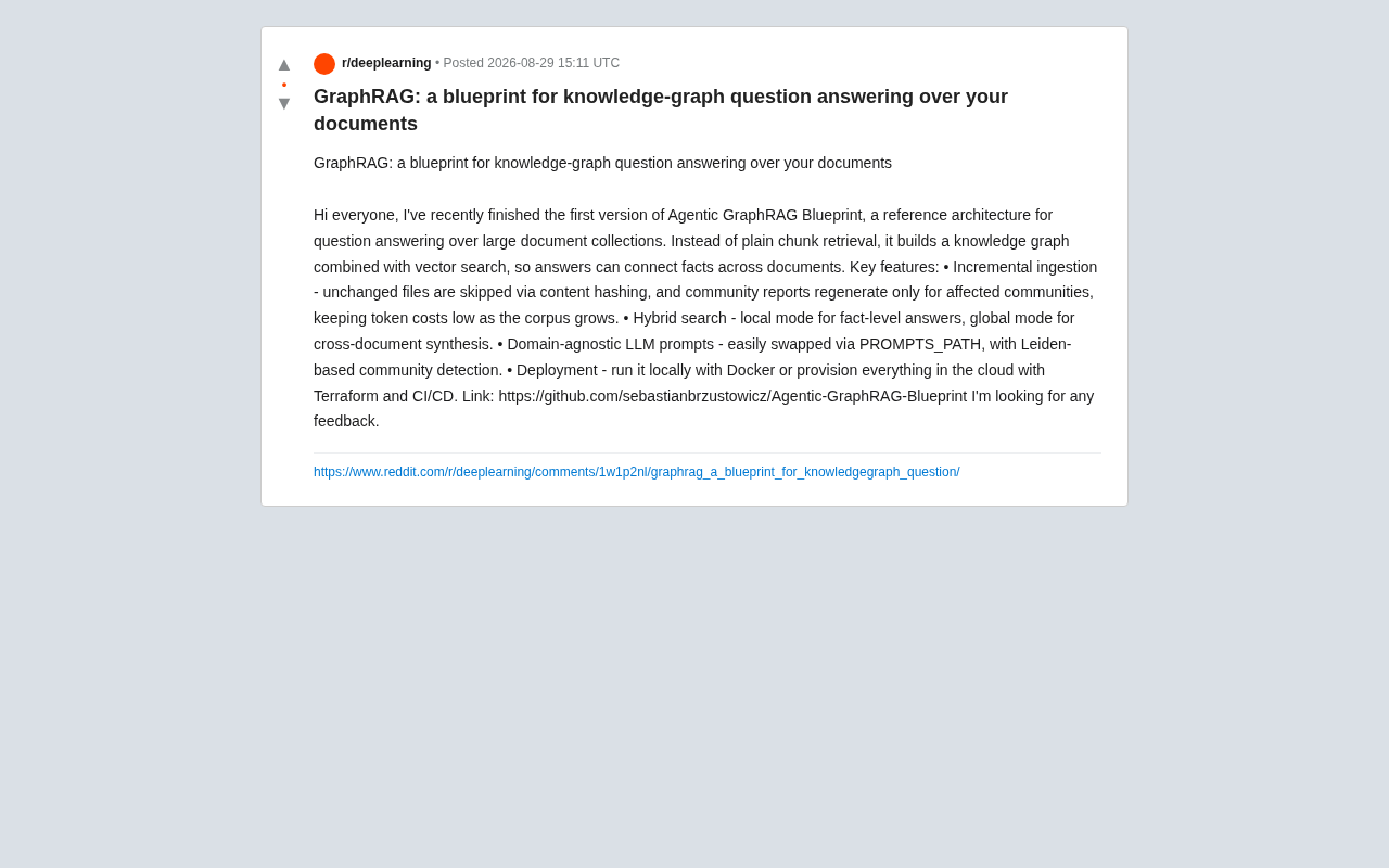 GraphRAG实战:用知识图谱重构文档问答系统