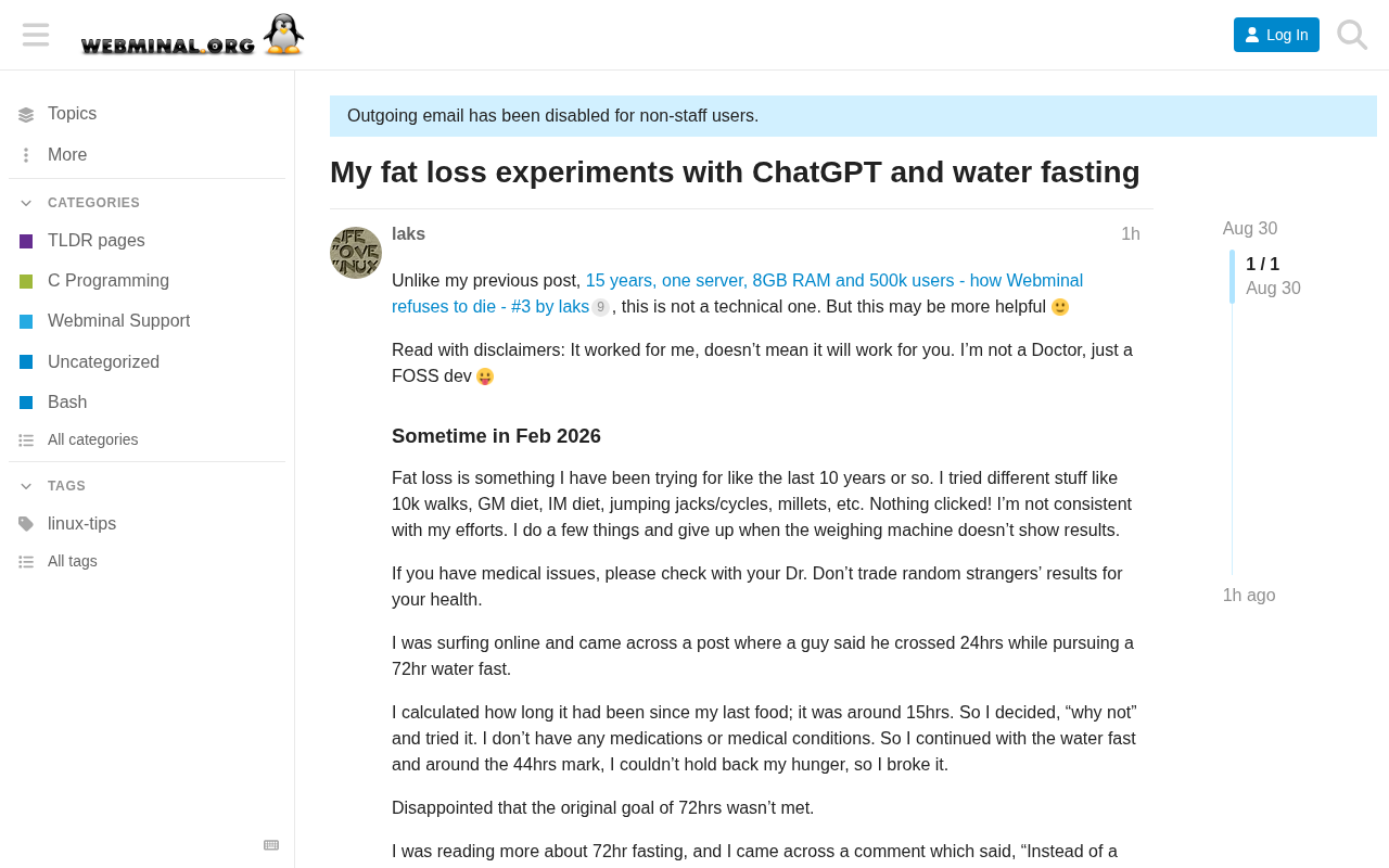 Using ChatGPT to Guide Fasting for Fat Loss: A Deep Dive into the Potential and Risks of AI-Powered Health Management