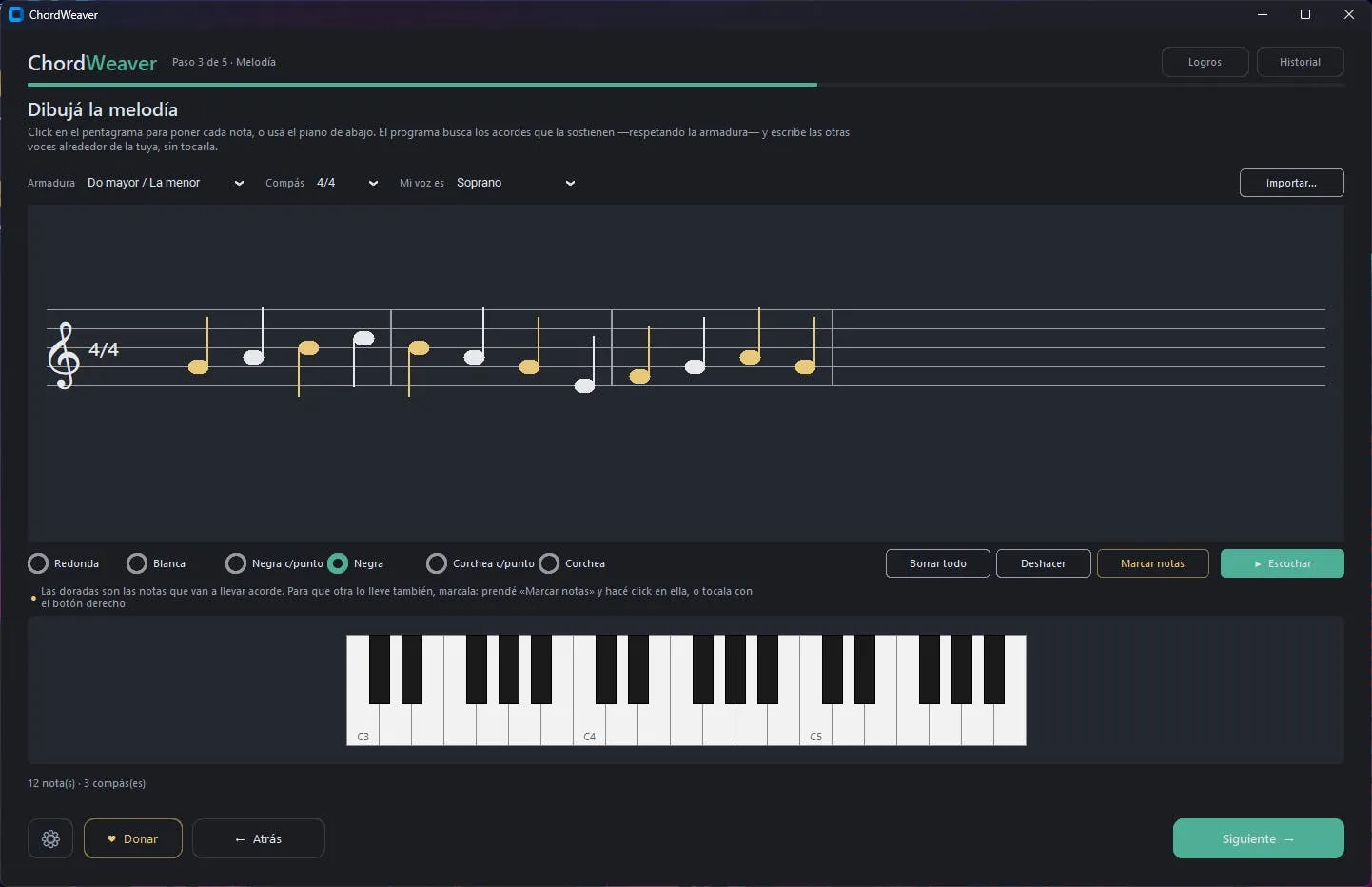 ChordWeaver: A Free, Open-Source Music Theory Playground for Learning Through Play