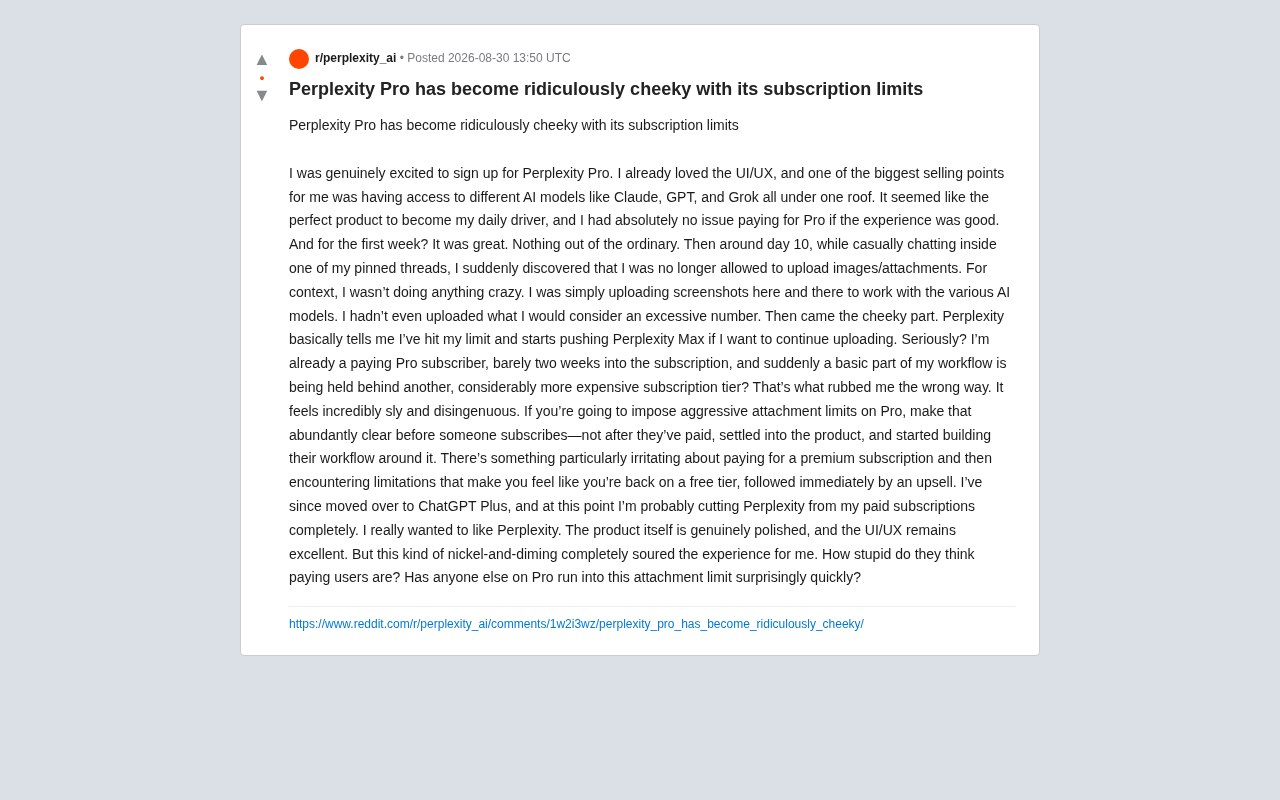 Perplexity Pro隐藏限制:付费10天遭降级,用户怒转ChatGPT