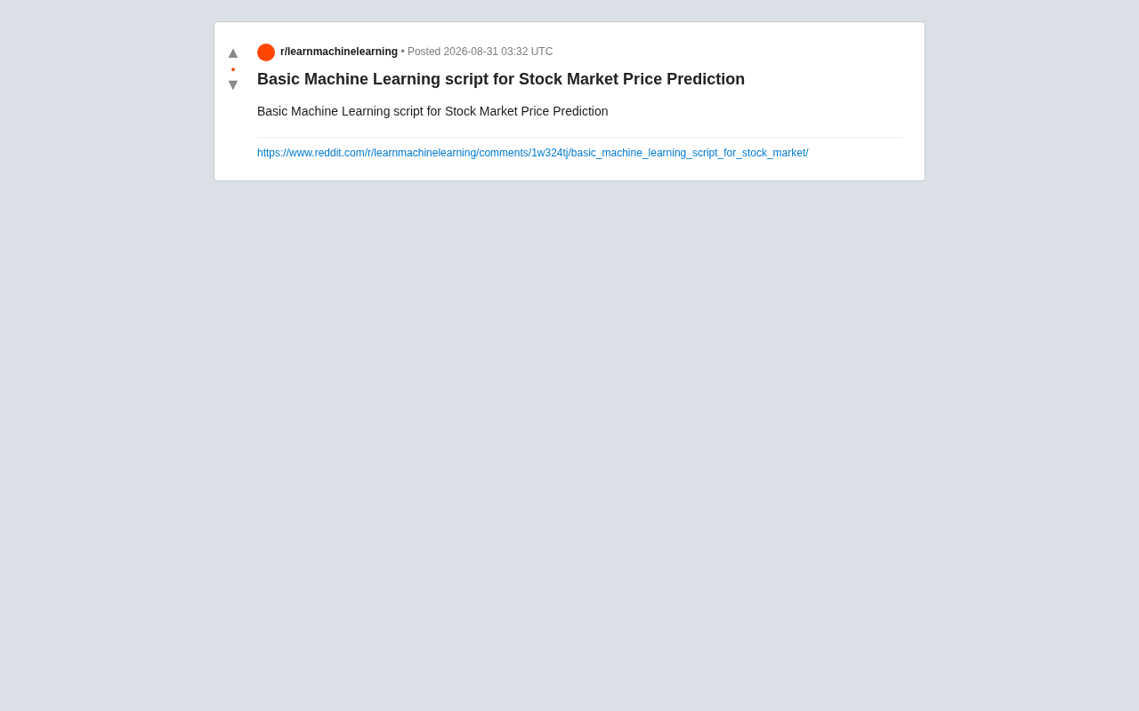 Predicting Stock Prices with Machine Learning: A Beginner's Guide and Reality Check