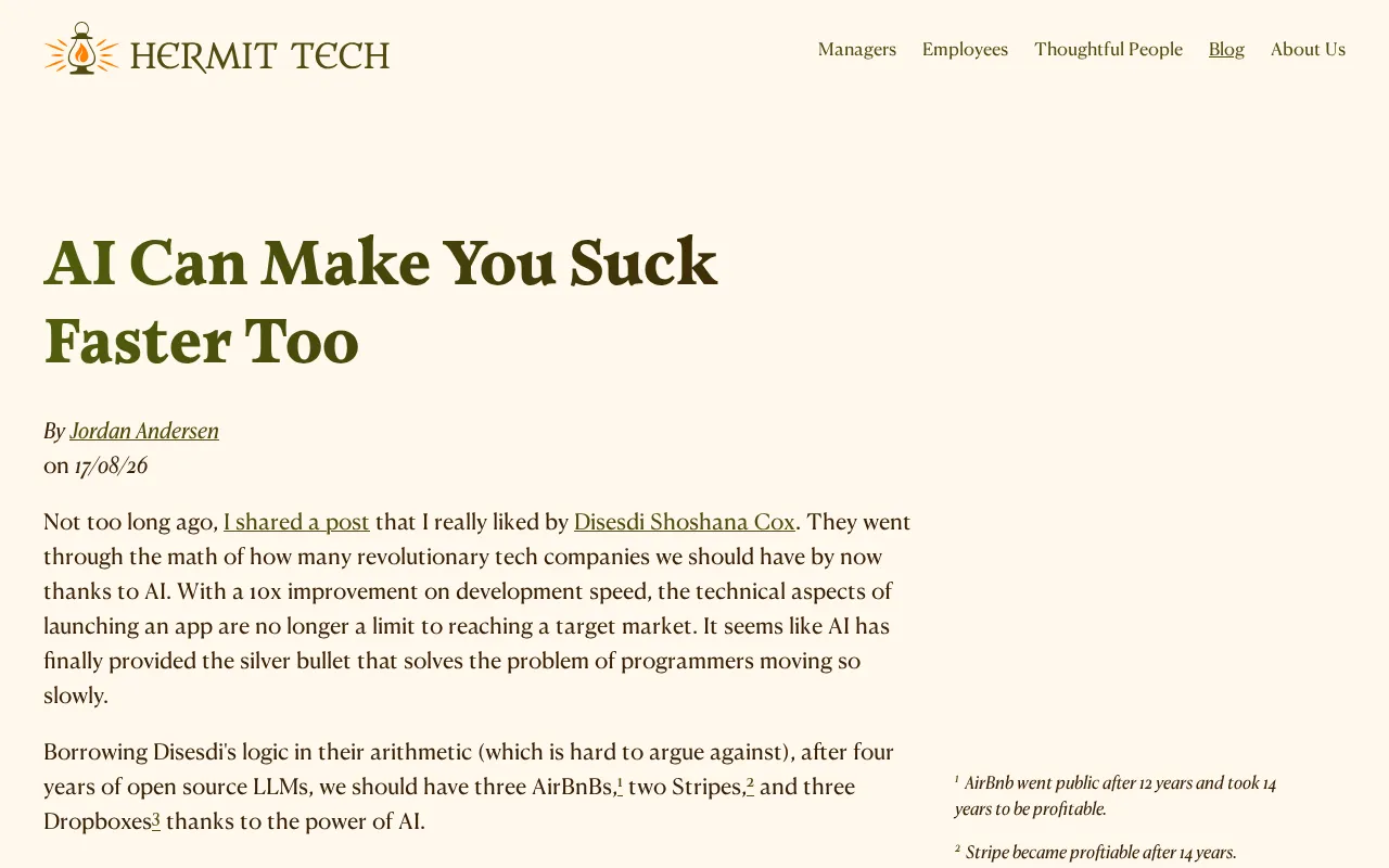 The Truth About AI Coding Tools: They'll Only Help You Write Bad Code Faster
