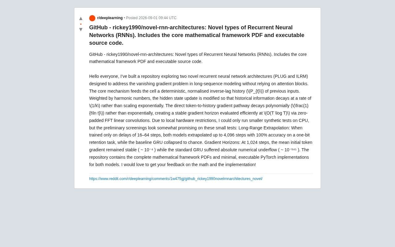 PLUG与ILRM:用调和级数替代注意力机制解决RNN长序列建模难题