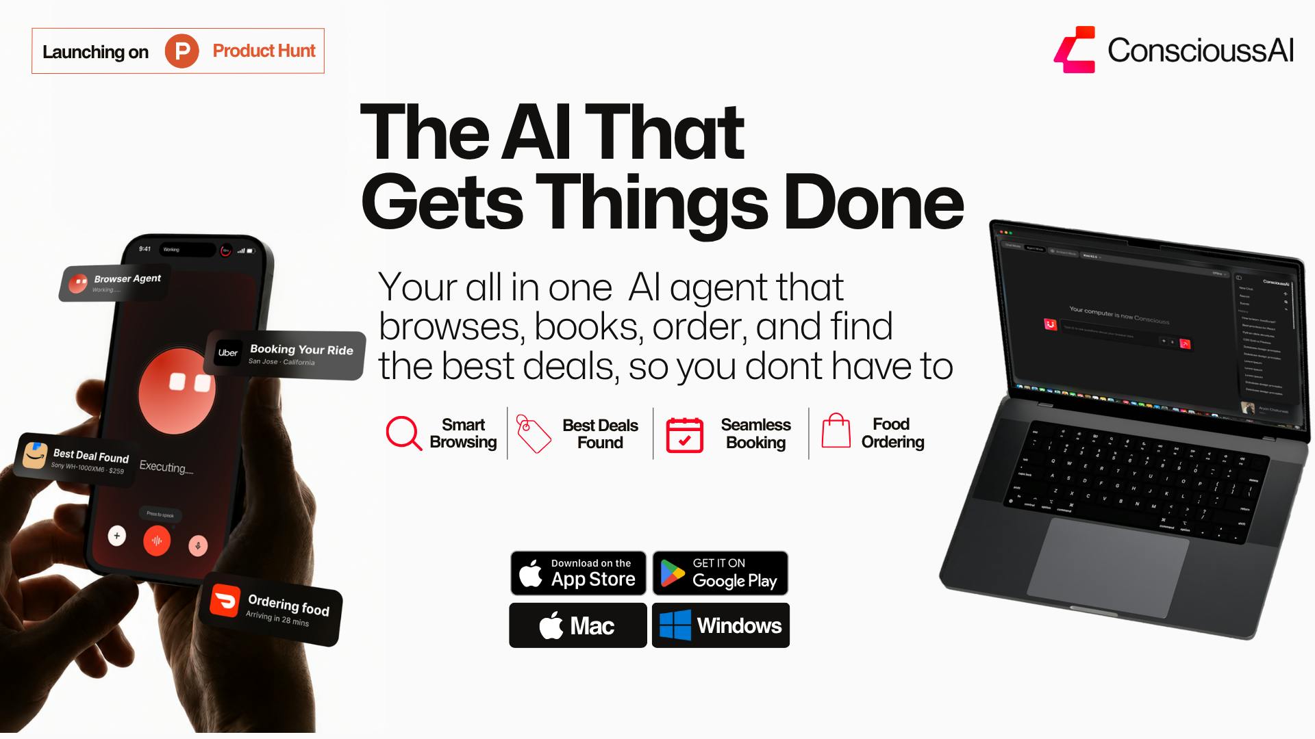 ConscioussAI: The Cross-Platform AI Agent That Controls Your Phone and Computer