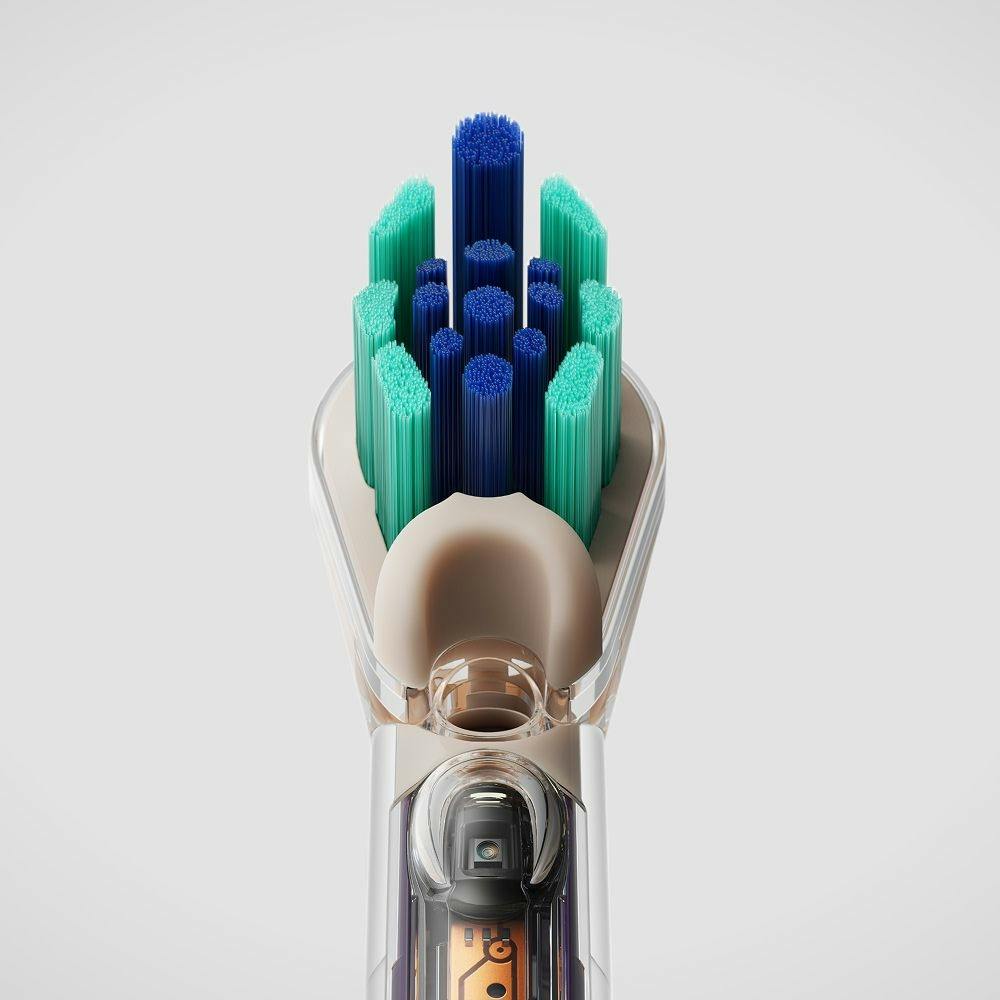 Dyson CameraJet Smart Toothbrush: Built-in Camera + Water Flosser — Brush and Floss at the Same Time
