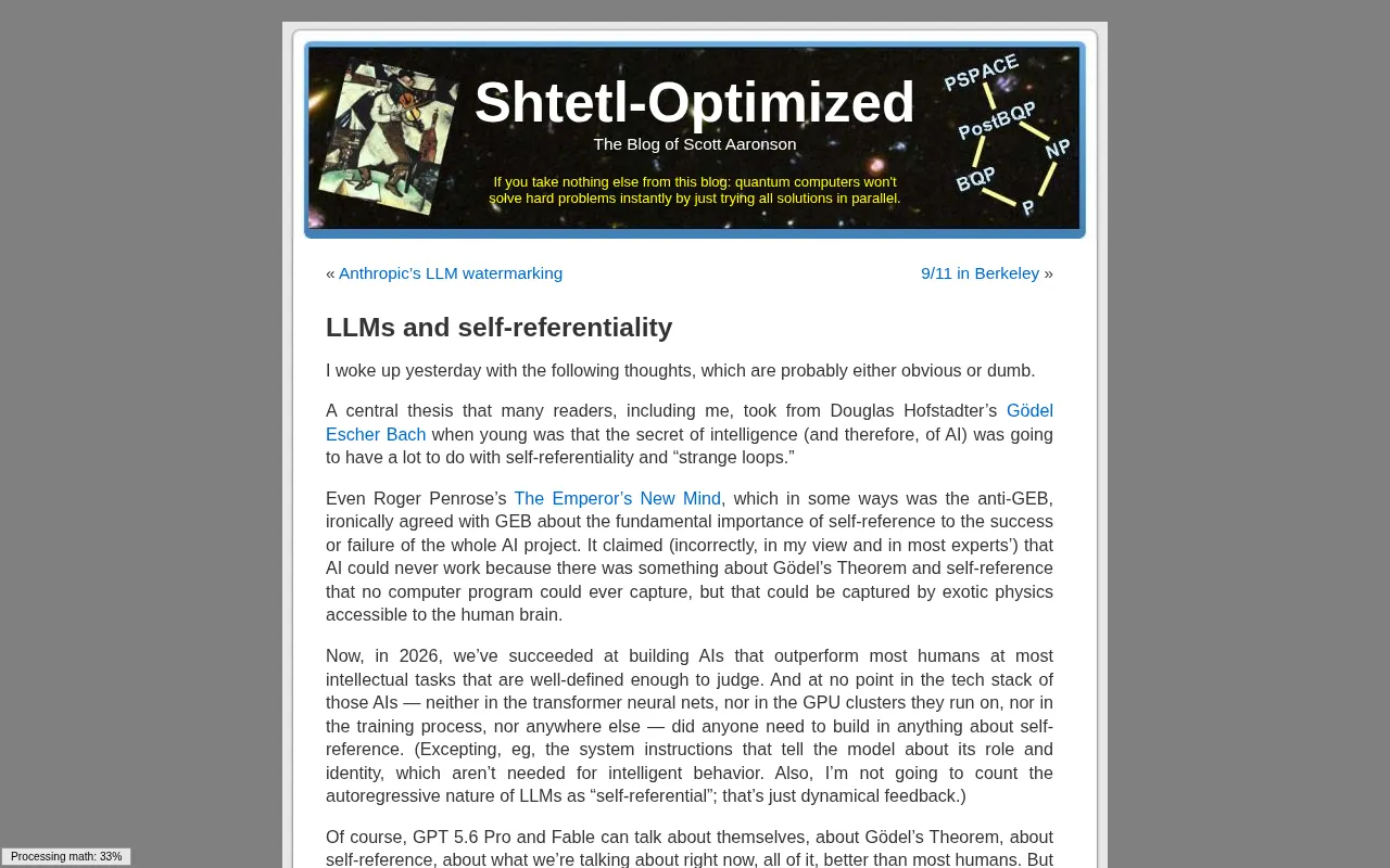 The Self-Reference Dilemma of LLMs: Can AI Truly Understand Itself?