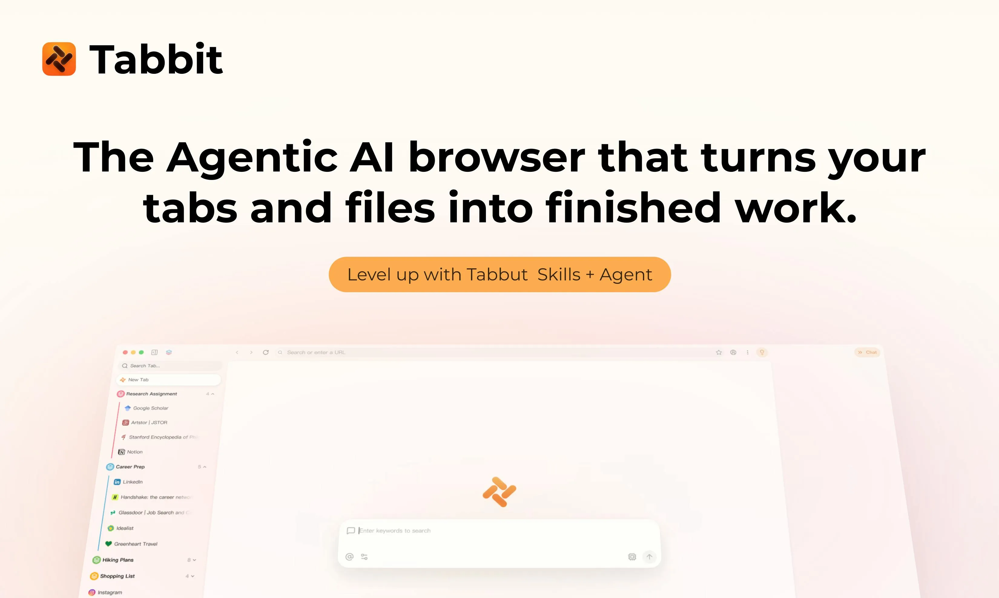 Tabbit AI: A Browser That Gets Work Done, Not Just Answers Questions