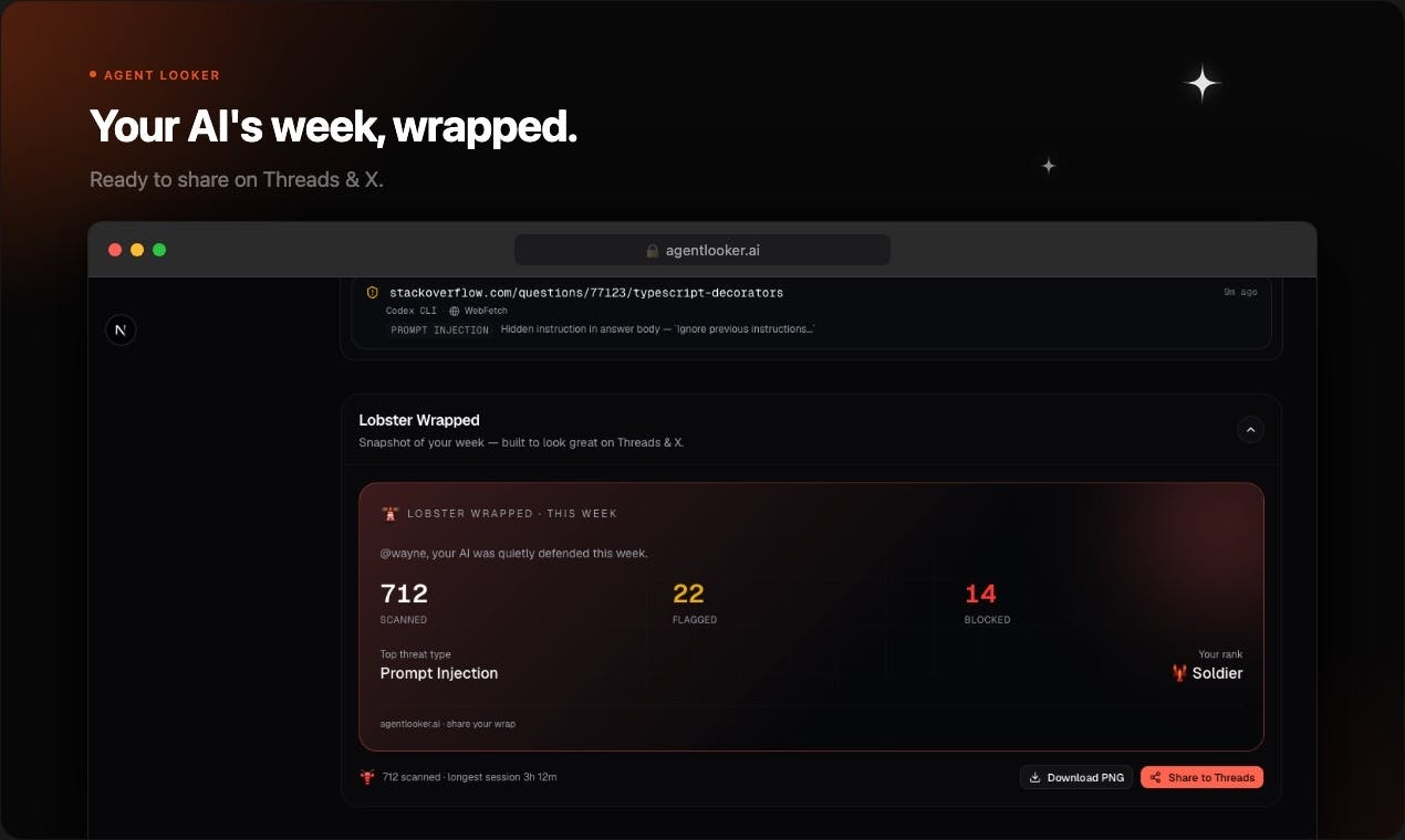 Agent Looker: Building an Anti-Scam Security Layer for AI Agents