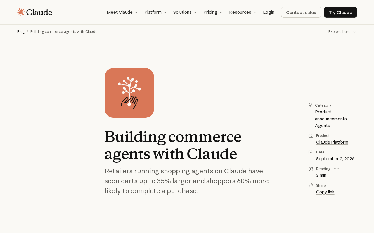 Claude Commerce Agents详解:AI代理如何重塑电商交易