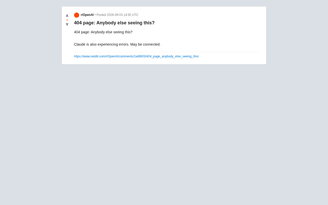 reddit source: 404 page