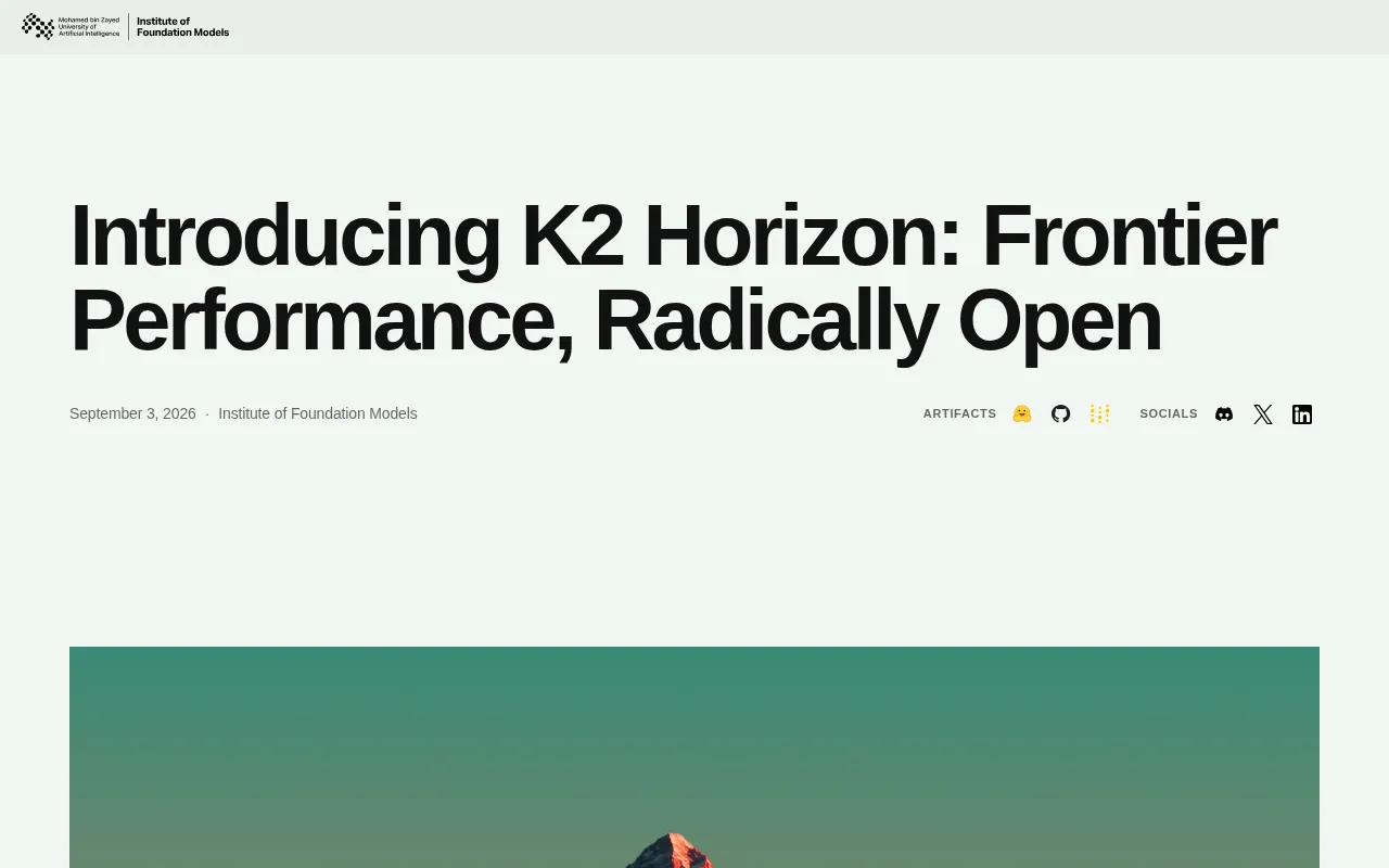 K2 Horizon Project Overview