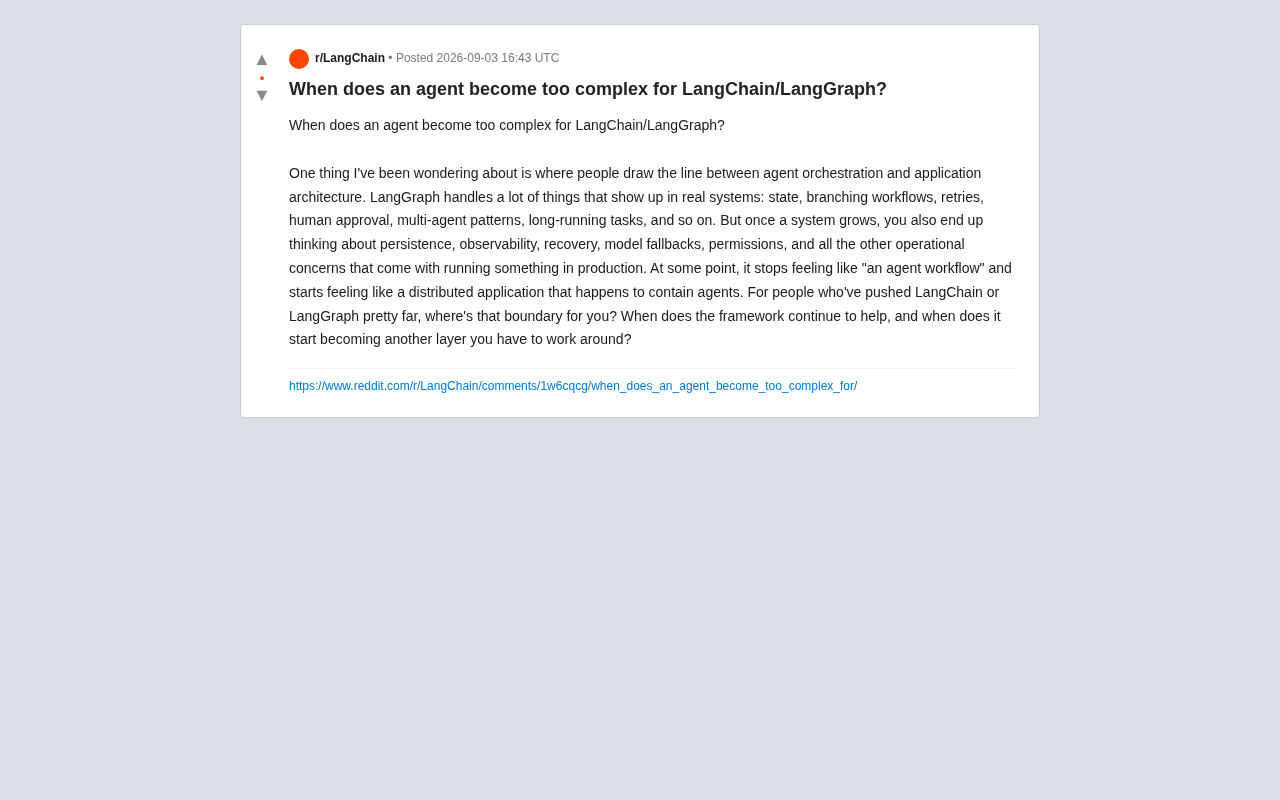 LangGraph的边界:Agent何时变成分布式应用?