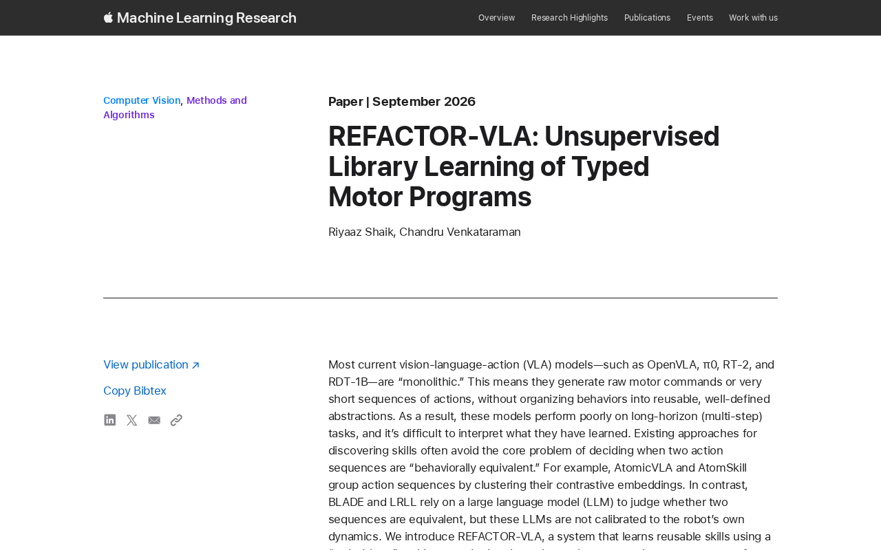 REFACTOR-VLA:让机器人自主构建可复用技能库