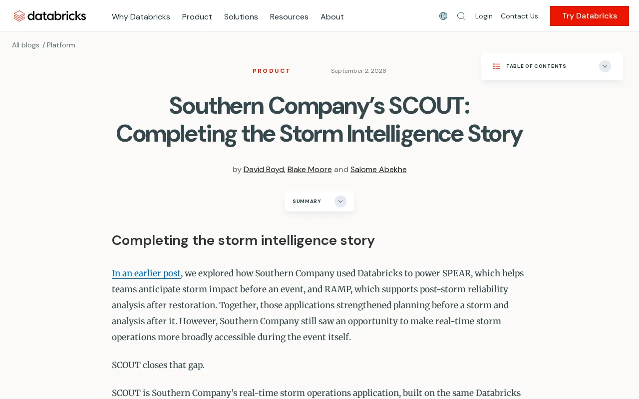 Southern Company SCOUT System: A Complete Analysis of AI-Driven Intelligent Storm Response