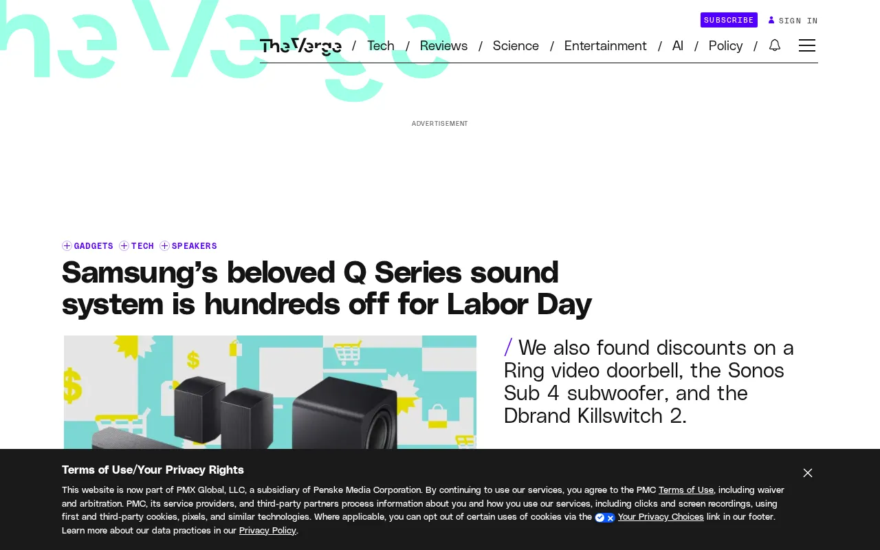 Samsung Q990F Soundbar