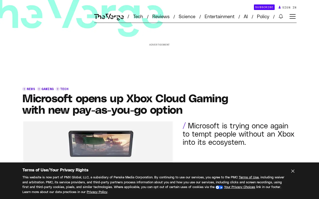 Xbox Cloud Gaming Opens Up Pay-As-You-Go: No Subscription Required