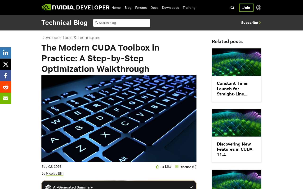 CUDA Kernel Optimization in Practice: A Complete Workflow from Profiling to Peak Performance