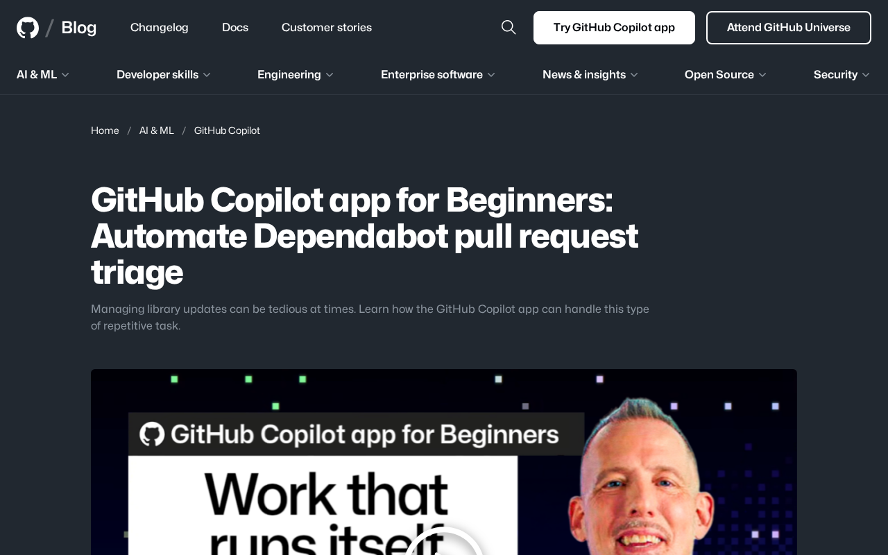 Automating Dependabot Dependency Update Reviews with GitHub Copilot