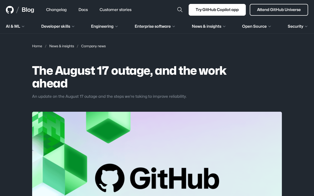 GitHub宕机复盘:原因分析与开发者容灾启示