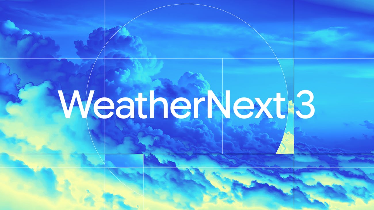 WeatherNext 3 发布页面