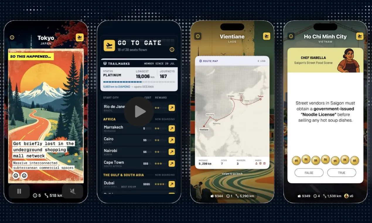 Trailmarks Review: A Travel Puzzle Game Built on Real-World Routes
