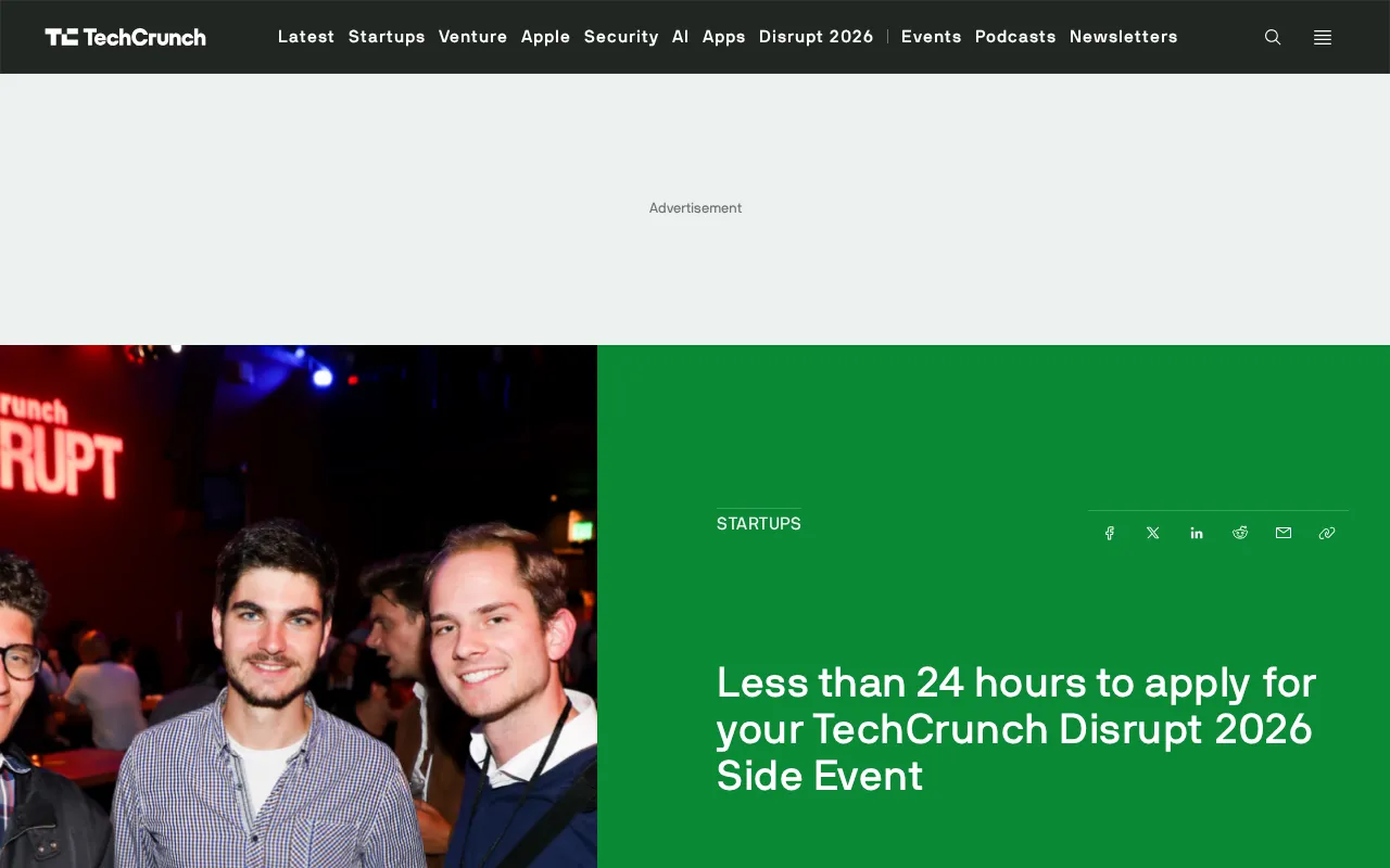 TechCrunch Disrupt 2026 Side Event Applications Closing Tonight: How Startups Can Seize the Last Opportunity
