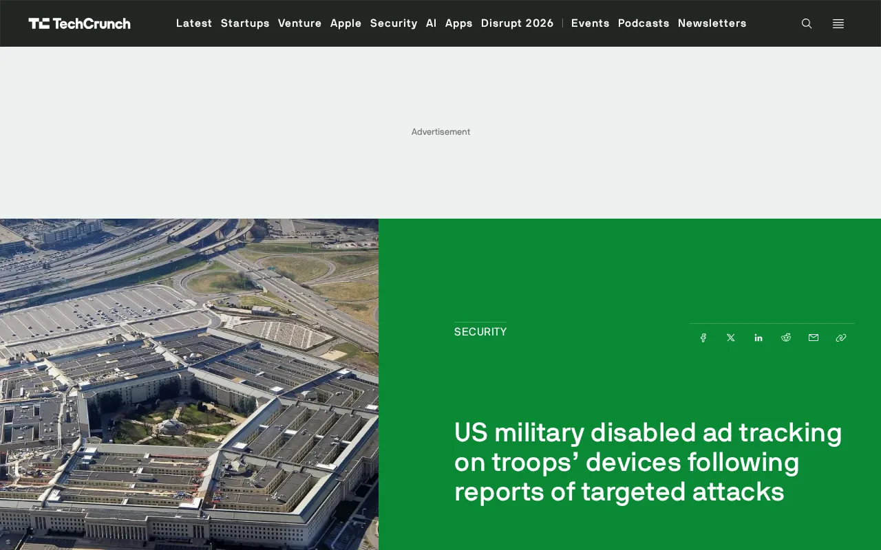U.S. Military Urgently Disables Ad Tracking: How Location Data Became a Military Threat