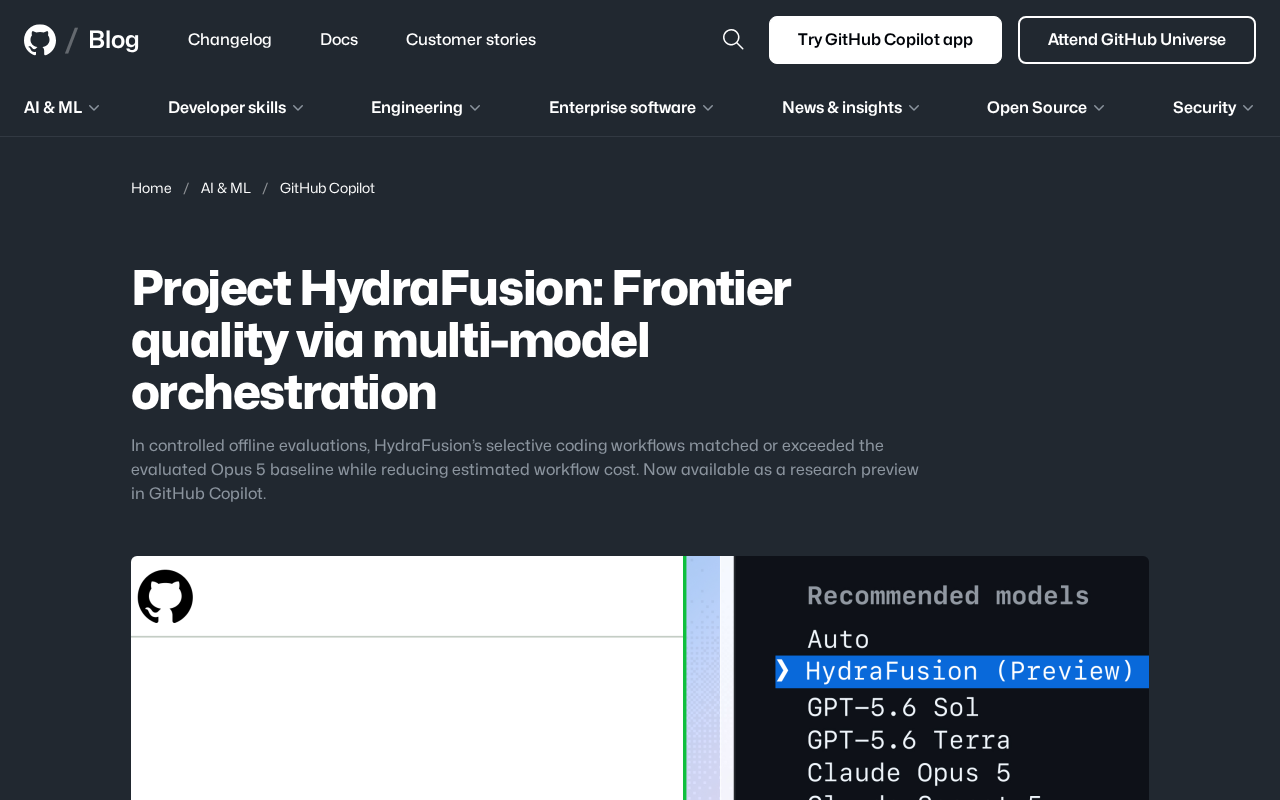Project HydraFusion 发布