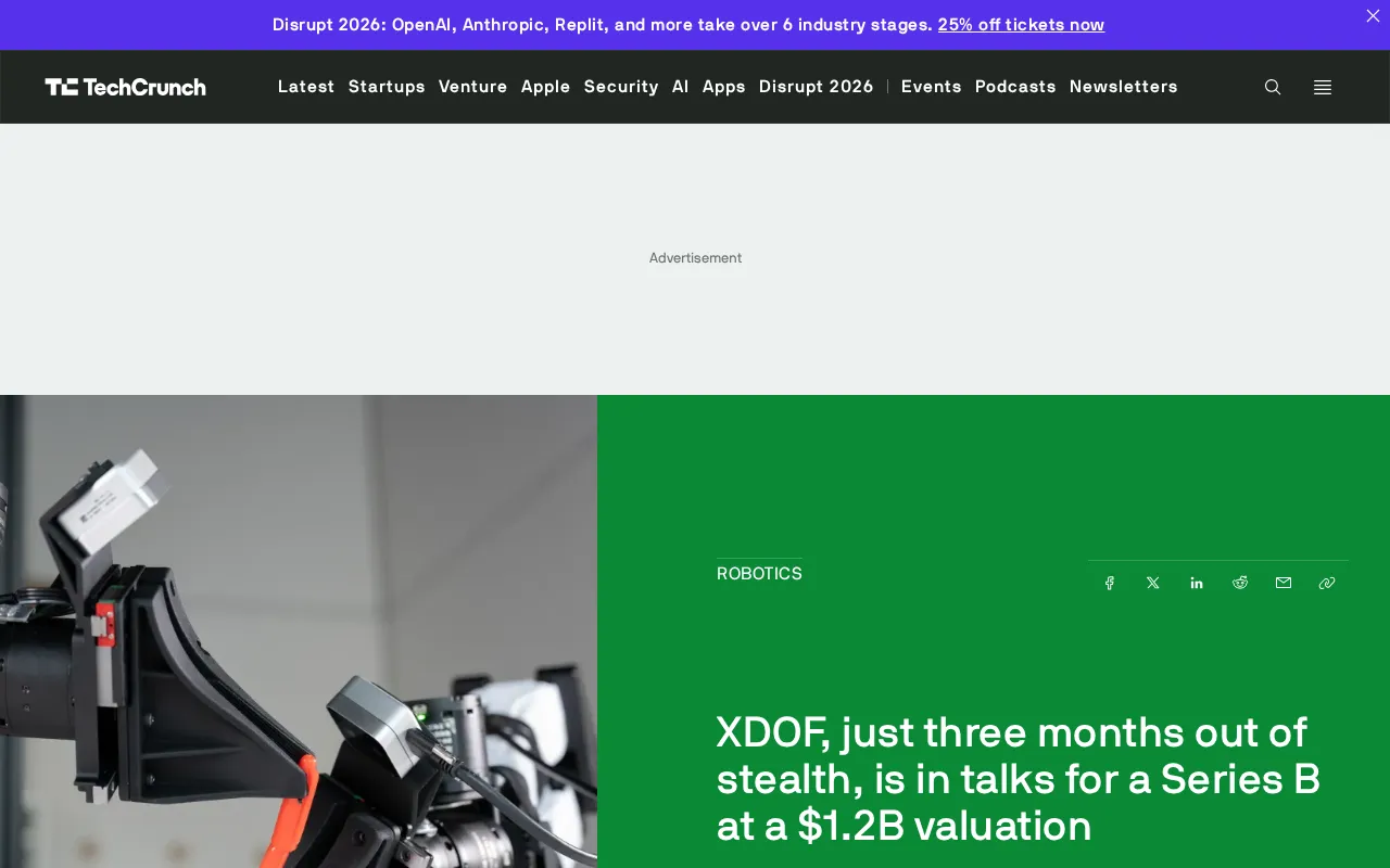 XDOF Exits Stealth Mode and Enters $1.2 Billion Series B Negotiations Within Three Months