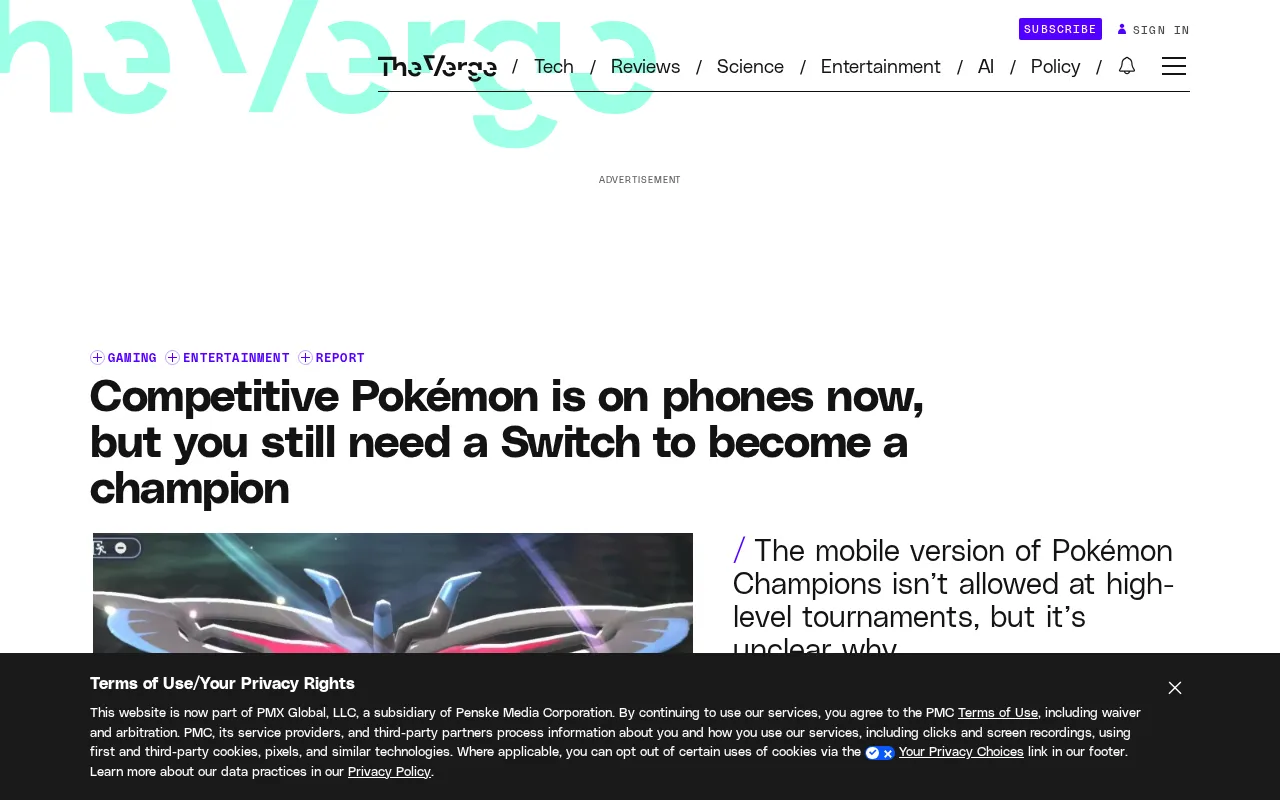 Pokémon Champions Mobile