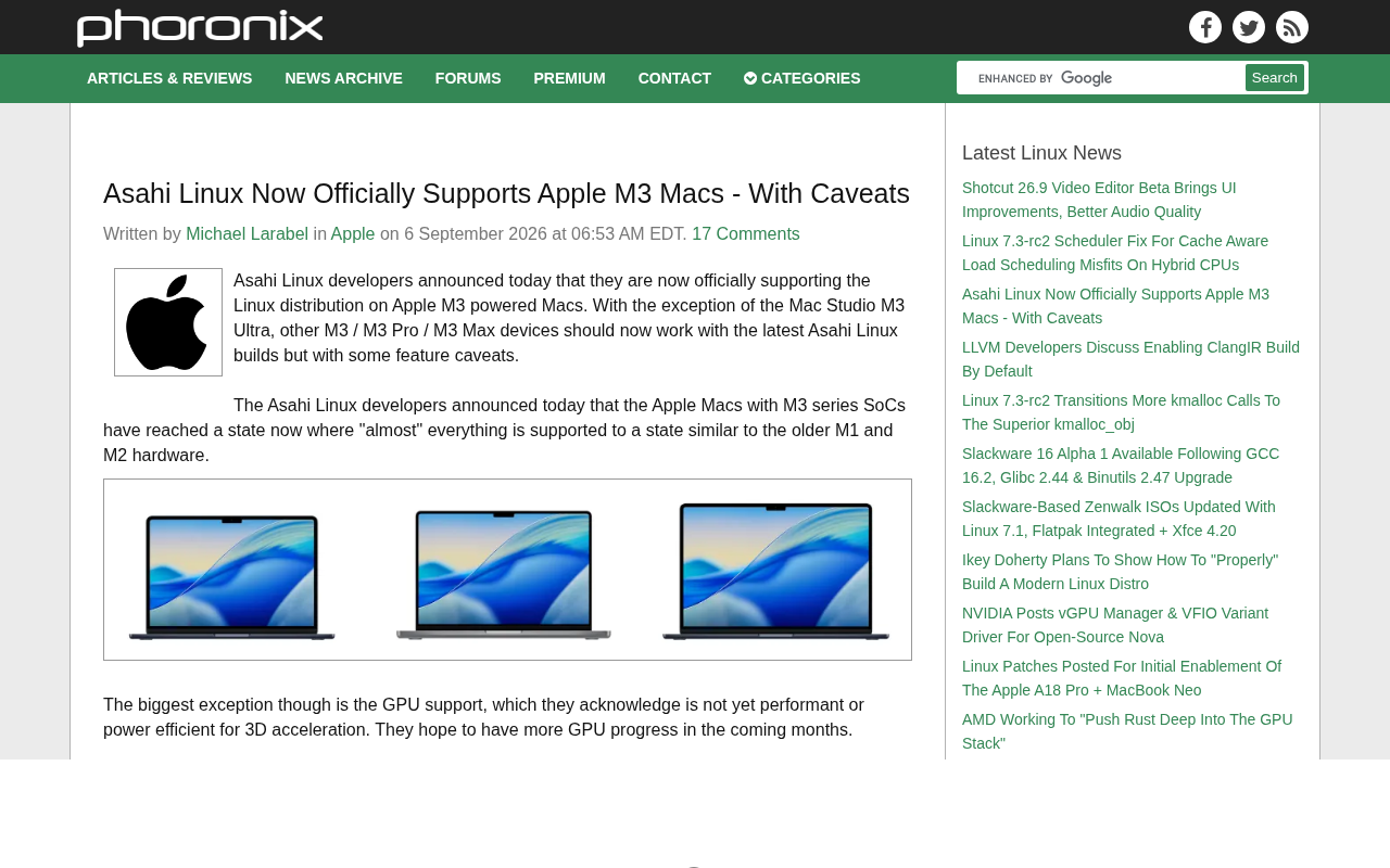 Asahi Linux正式支持M3芯片Mac:现状与限制详解