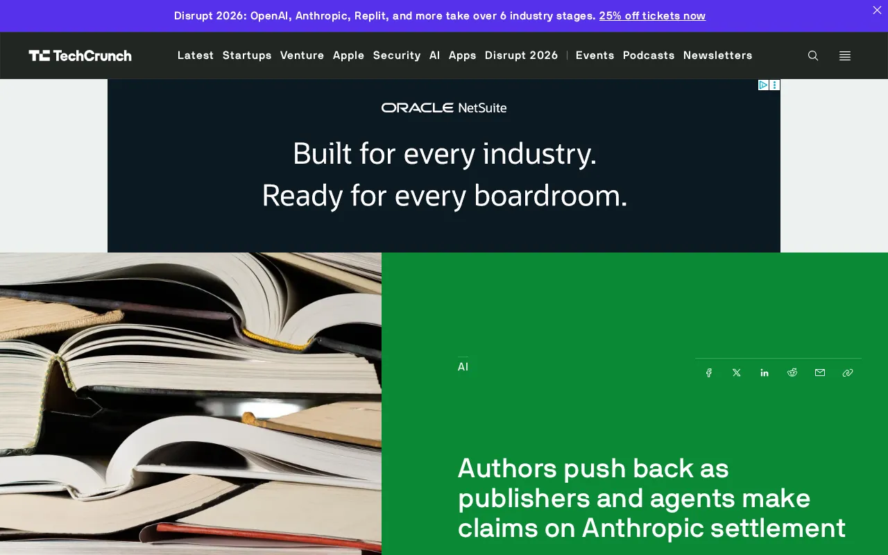 The Battle Over Anthropic's Copyright Settlement: Authors Push Back Against Publishers and Agents Claiming a Cut