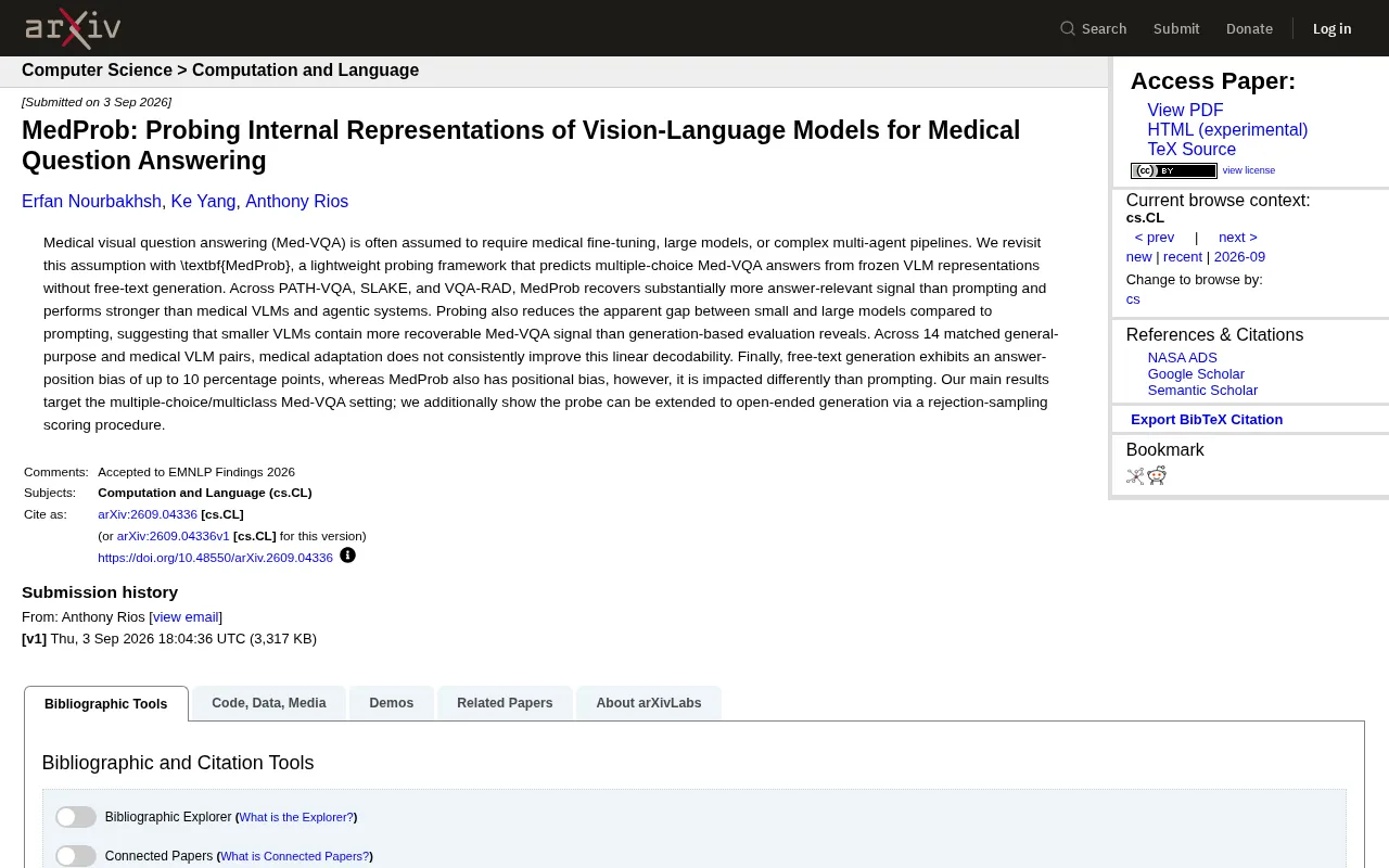 MedProb: How a Lightweight Probing Framework Is Upending the Traditional Paradigm of Medical Visual Question Answering