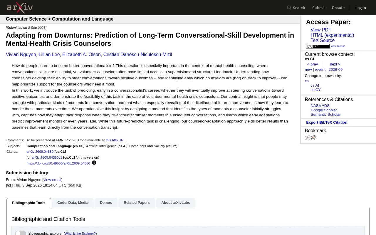 How Can AI Predict the Long-Term Growth Potential of Mental Health Crisis Counselors?
