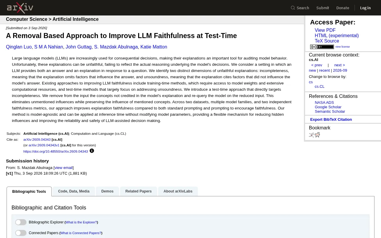 Test-Time Ablation: A Plug-and-Play Method for Improving the Faithfulness of LLM Explanations