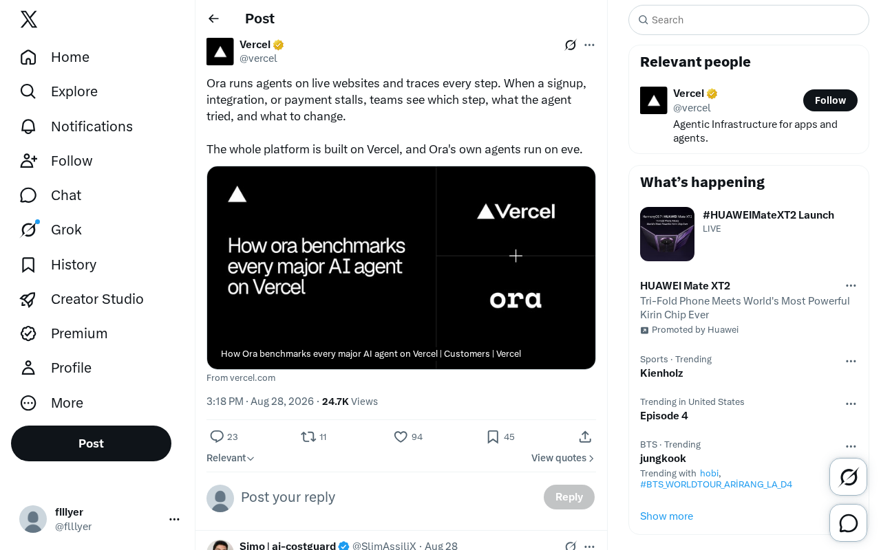 Ora:AI Agent自动化网站流程测试与追踪工具