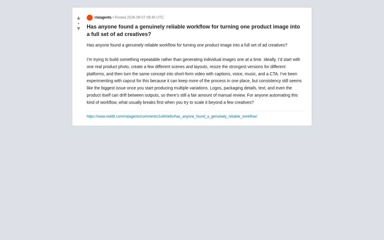 Batch Generating Ad Creatives from a Single Product Image: Real Bottlenecks and Solutions for Scaled Workflows