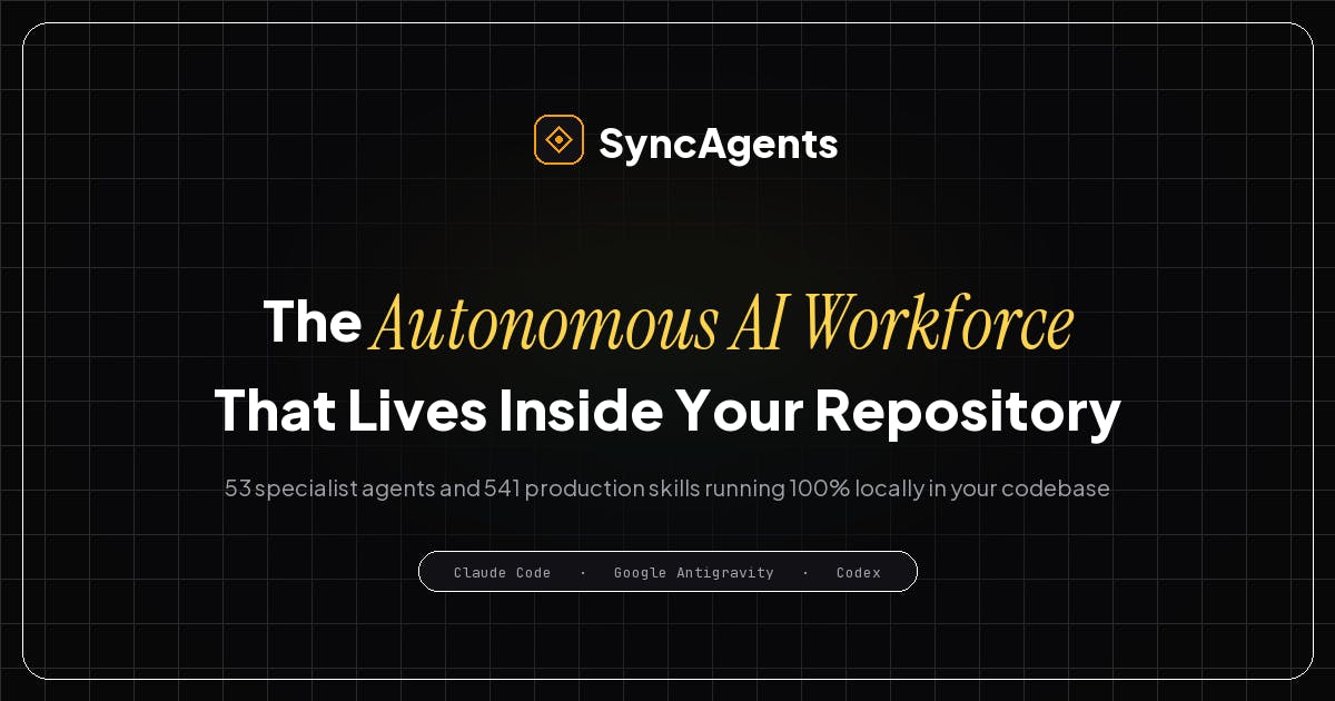 SyncAgents 产品界面