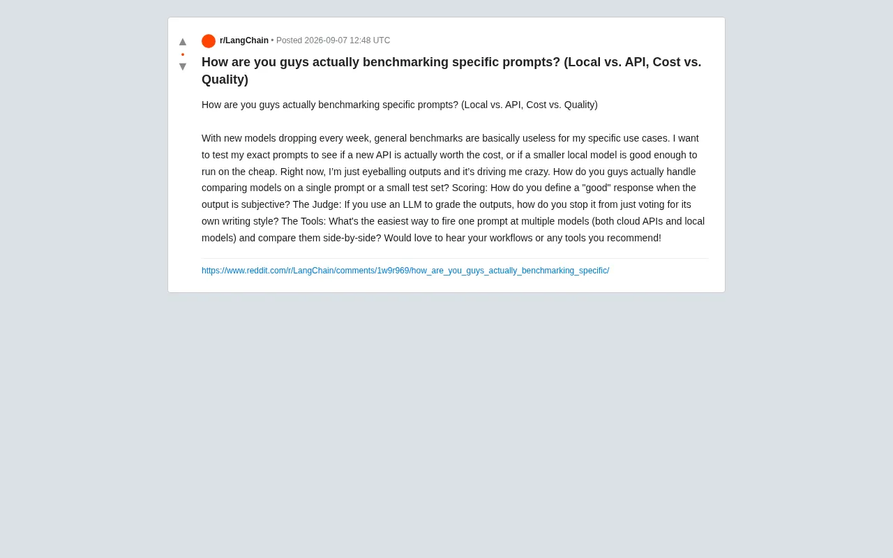 AI Model Prompt Evaluation: Scientific Methods for Choosing Between Local and API