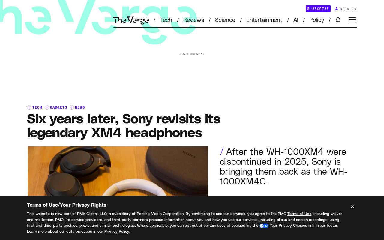 Sony Revisits the WH-1000XM4 After Six Years: Why This Legendary Noise-Cancelling Headphone Endures