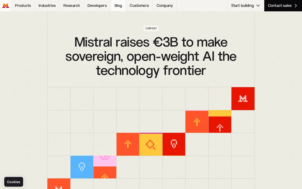 Mistral Raises €3 Billion: Decoding Its Sovereign Open-Weight AI Strategy and Europe's Ambition for Tech Independence