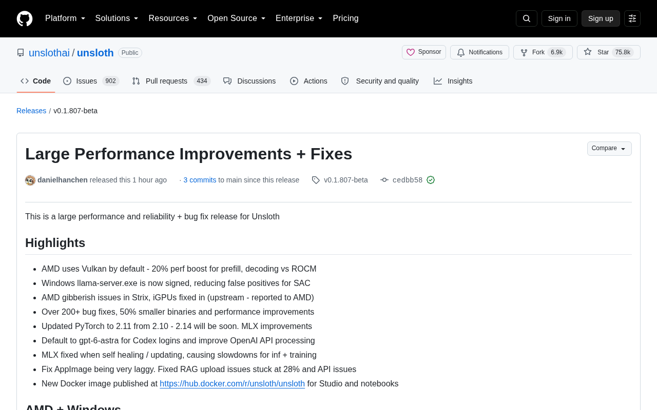 rss source: Bug Fixes for AMD & Windows